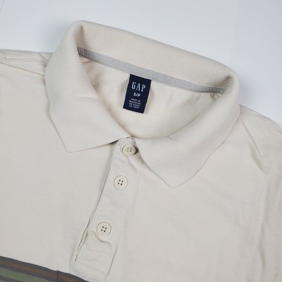 Gap - Vert. STRIPE polo - Picture 2 of 2